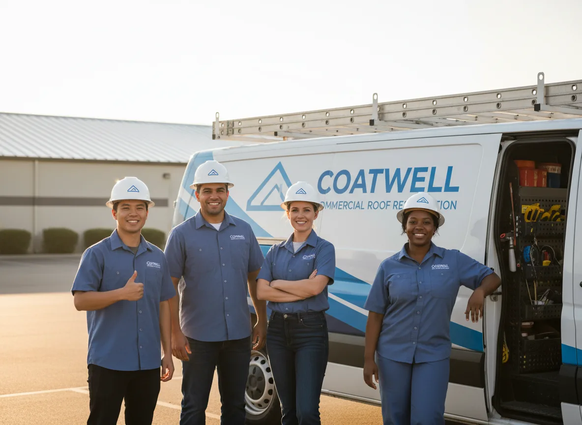 Commercial roof coating company in Greenback, TN